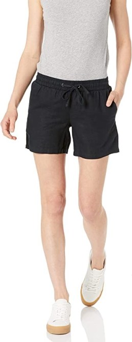 Amazon Essentials Linen Blend Short Amazon