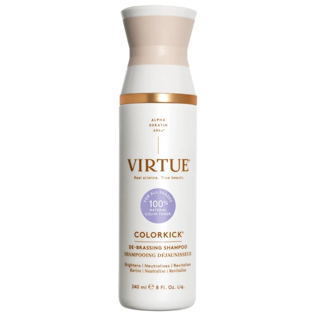 Virtue ColorKick® Debrassing Blue - Purple Shampoo