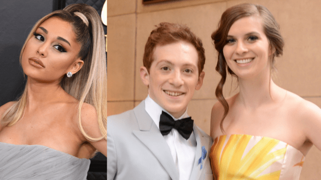 Ariana Grande, Ethan Slater, Lilly Jay