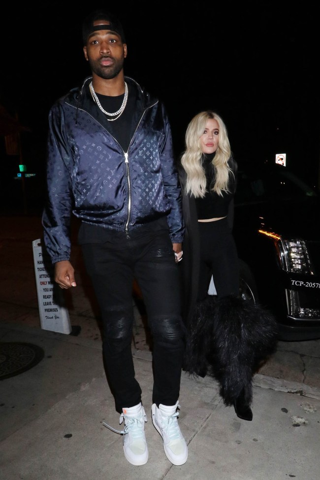 Khloe and Tristan