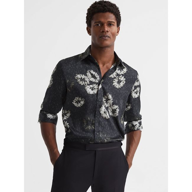 Reiss Floral Mens Shirt