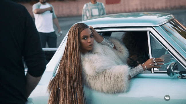 Beyonce in "Formation"