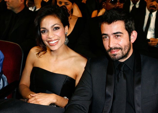 Rosario Dawson and Mathieu Schreyer attend the 40th NAACP Image Awards at the Shrine Auditorium on February 12, 2009 in Los Angeles, California.