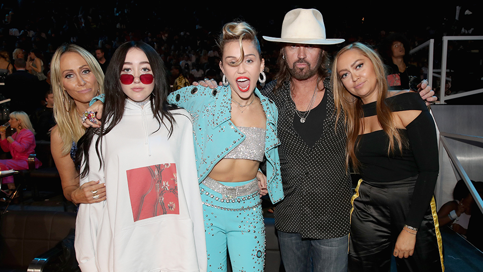 Miley Cyrus, Billy Ray Cyrus, Tish Cyrus, Noah Cyrus, Brandi Cyrus