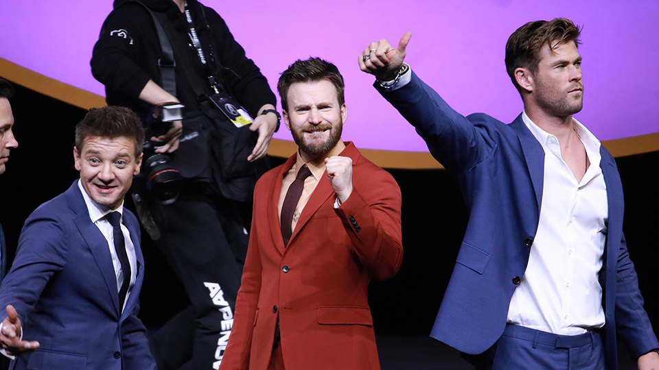 Jeremy Renner, Chris Evans, Chris Hemsworth
