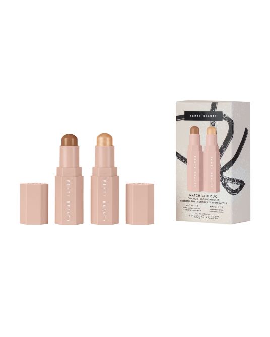 Fenty Snackz by Fenty Beauty by Rihanna Mini Match Stix Duo Contour & Highlighter Set