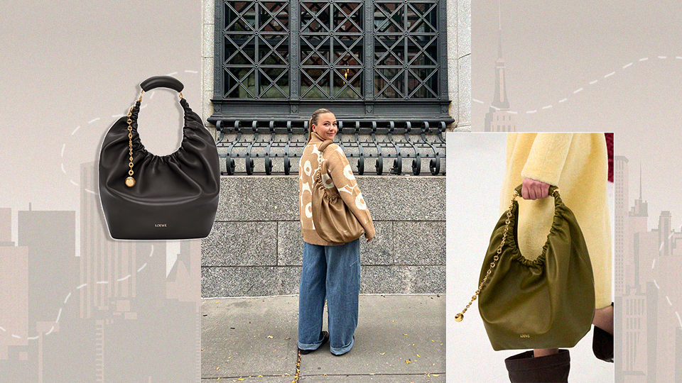 STYLECASTER | Loewe Squeeze Bag Review