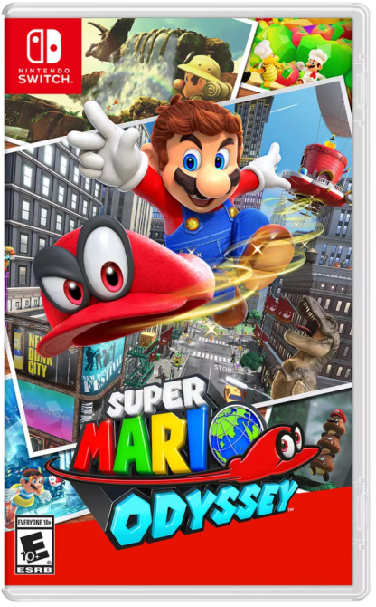 Super Mario Odyssey for the Nintendo Switch