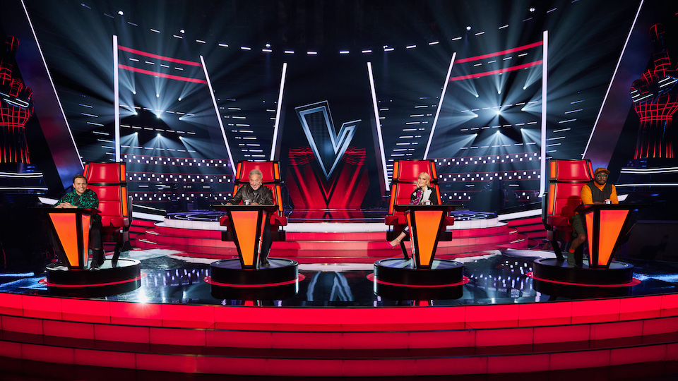 Olly Murs, Tom Jones, Anne-Marie and will.i.am.