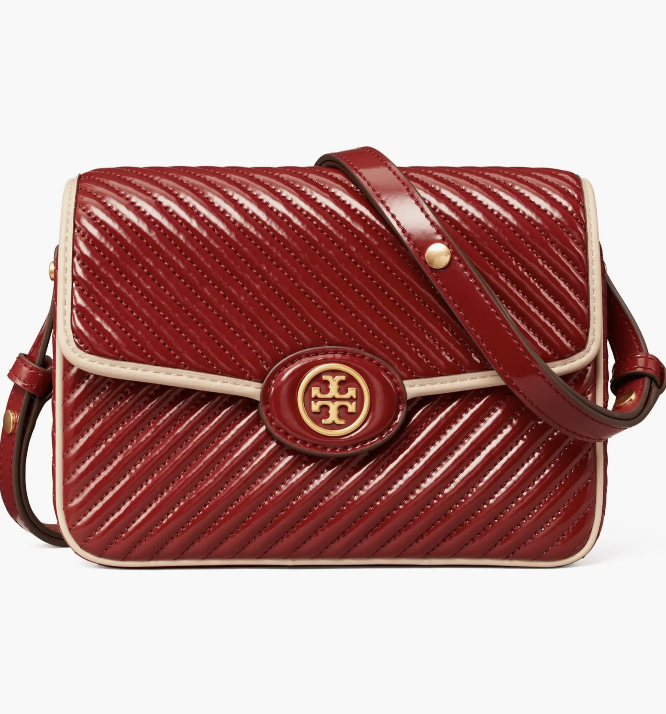 Tory Burch Robinson Quilted Leather Shoulder Bag