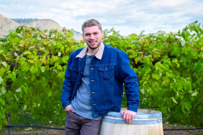 Charley on "Farming for Love" on CTV.