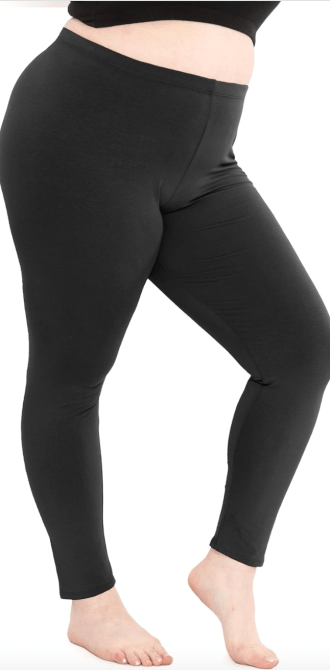 Stretch is Comfort Women's Plus Size Knee & Full Length Leggings