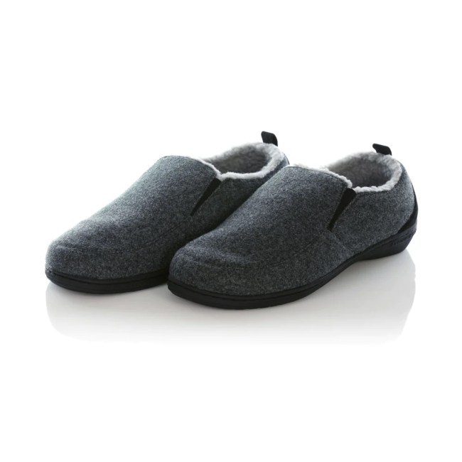 Men's Slippers With Arch Support, Podiatrist-Approved: PowerStep Men's Twin-Gore Slippers