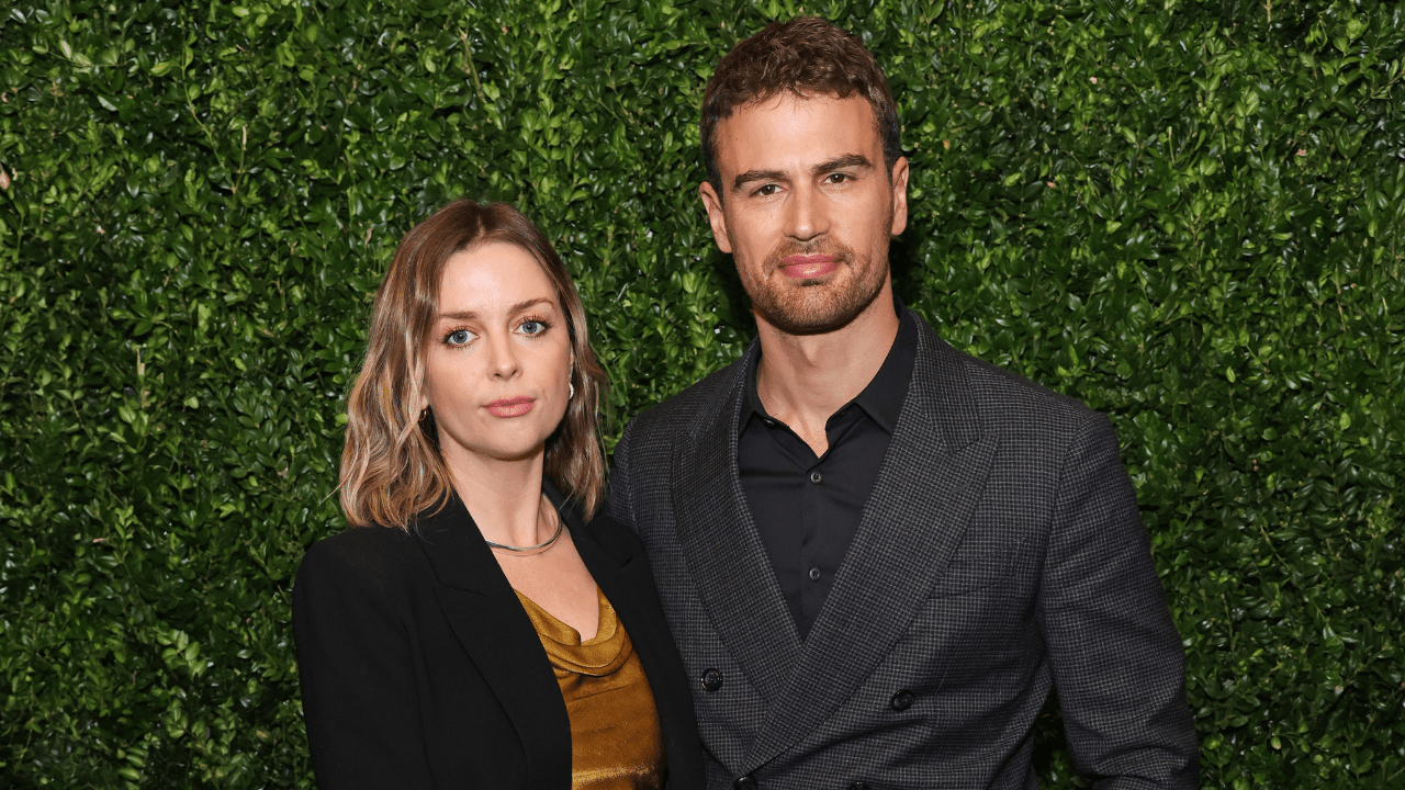 Ruth Kearney and Theo James