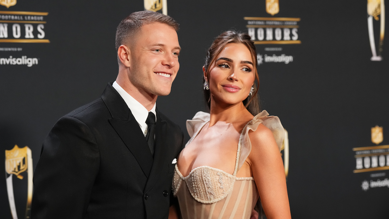 Christian McCaffrey, Olivia Culpo