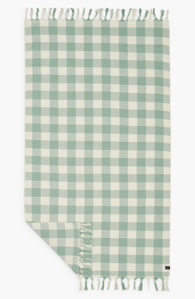 Slowtide Ravello Fringe Cotton Beach Towel