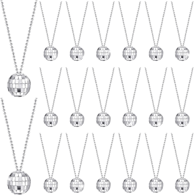 Sureio Disco Ball Necklaces