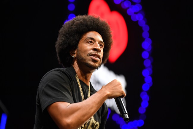 Ludacris performs onstage during iHeartRadio Y100's Jingle Ball 2023 at Amerant Bank Arena on December 16, 2023