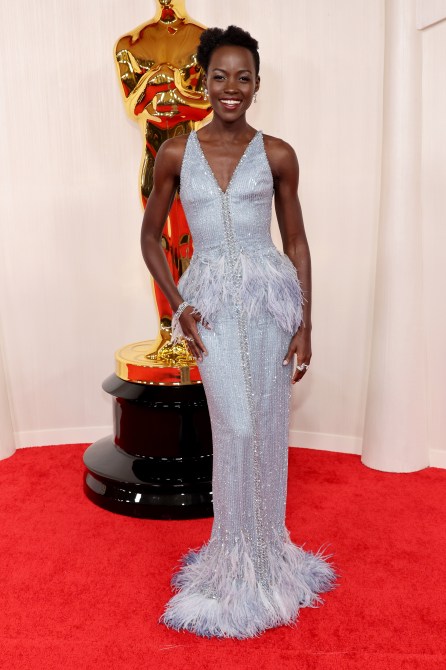 Lupita Nyong'o attends the 96th Annual Academy Awards on March 10, 2024 in Hollywood, California.