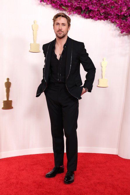 HOLLYWOOD, CALIFORNIA - MARCH 10: Ryan Gosling attends the 96th Annual Academy Awards on March 10, 2024 in Hollywood, California. (Photo by Kevin Mazur/Getty Images)