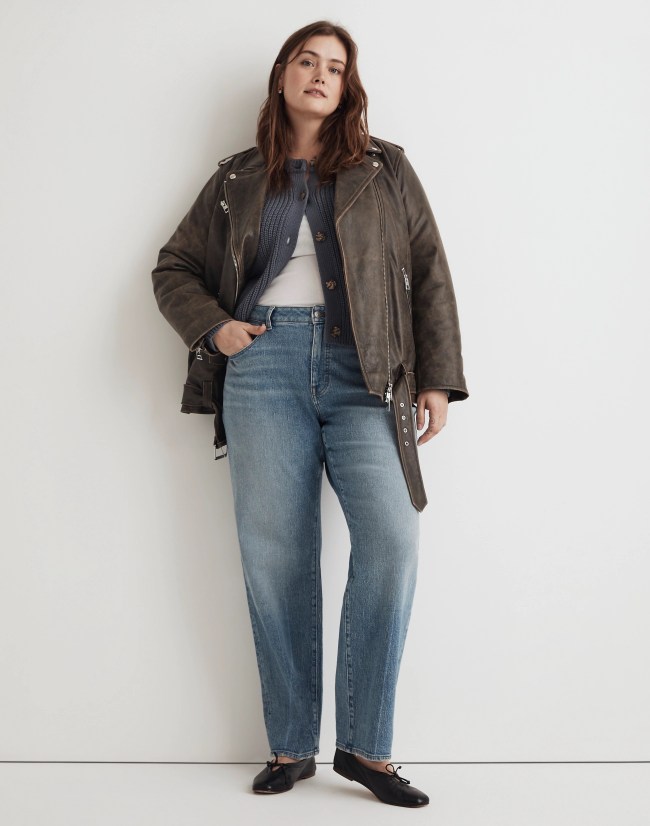 Madewell The Plus Curvy '90s Straight Jean