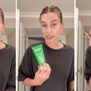 This Hailey Bieber-Used Face Cream Is Under $16 RN & Shoppers Are Comparing It to La Mer - Weleda Skin Food Cream on TikTok