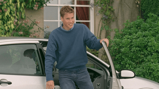 July 26, 1999: Prince William at a photo call at Highgrove