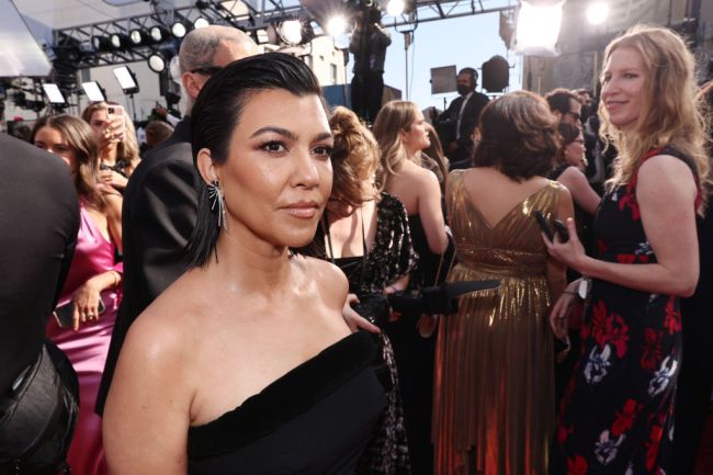 Kourtney Kardashian attends the 94th Annual Academy Awards at Hollywood and Highland on March 27, 2022 in Hollywood, California.
