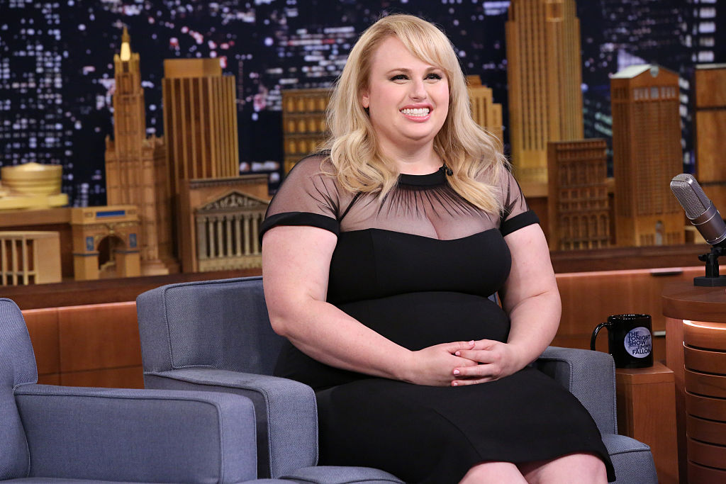 Rebel Wilson on the Jimmy Fallon show