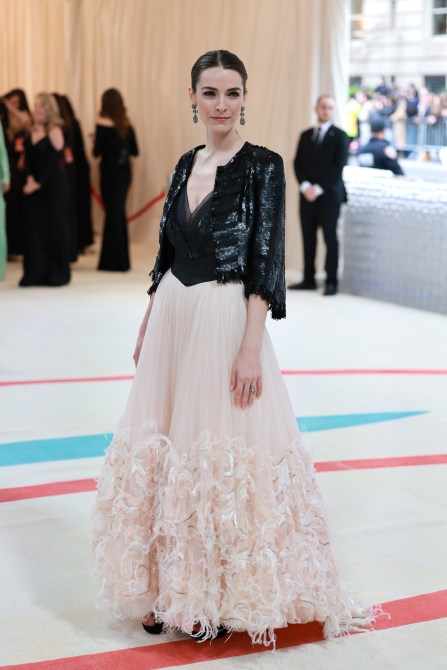 Bee Carrozzini attends The 2023 Met Gala Celebrating "Karl Lagerfeld: A Line Of Beauty" at The Metropolitan Museum of Art on May 01, 2023 in New York City.