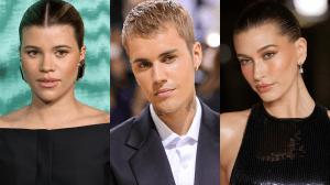 Justin Bieber, Sofia Richie, Hailey Bieber