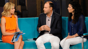 Noel & Amanda Biderman of the controversial infidelity website, “Ashley Madison.”  "The View" airs Monday-Friday (11:00 am-12:00 pm, ET) on the Walt Disney Television via Getty Images Television Network.