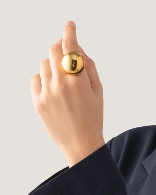 Jenny Bird Supernova Ring in gold