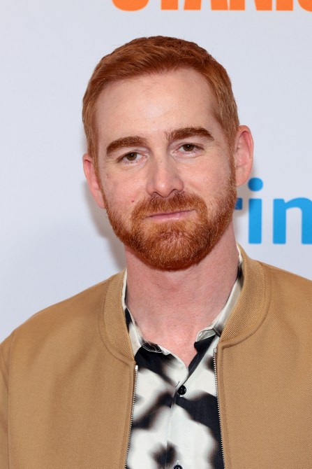 Andrew Santino attends the "Ricky Stanicky" New York Premiere at Regal E-Walk on March 05, 2024 in New York City.