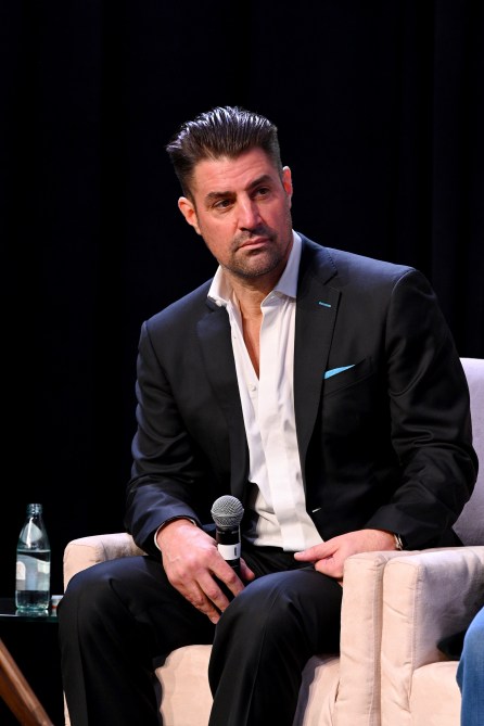 Kevin Boehm speaks onstage during the Taking the “Female” Out of the Award panel as Beverage Media presents Southern Glazer's Wine & Spirits Trade Tasting hosted by Wine Spectator at Pier 94 on October 11, 2019 in New York City.