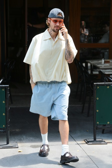 Justin Bieber is seen on June 23, 2024 in New York City.