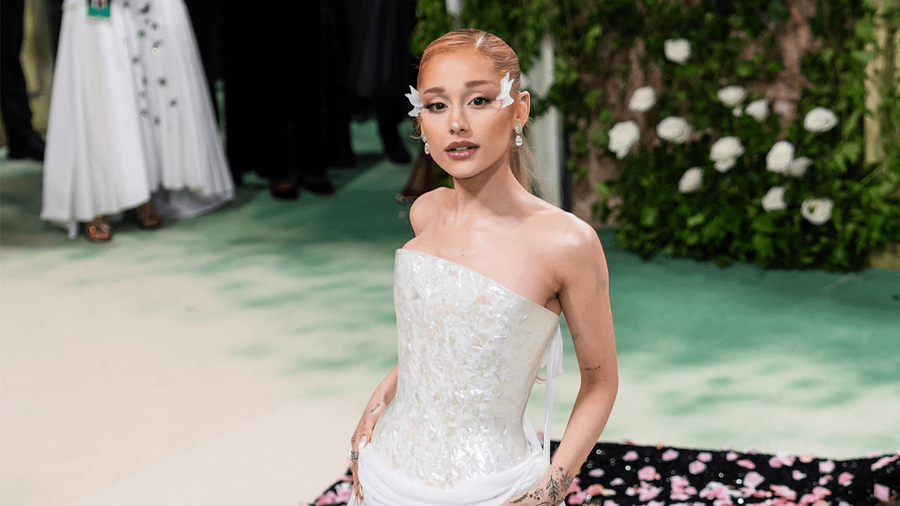 Ariana Grande at the Met Gala.