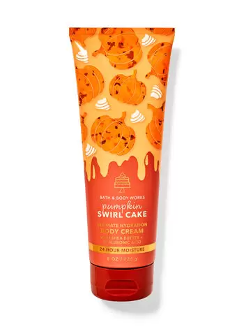 Bath & Body Works Pumpkin Swirl Cake Ultimate Hydration Body Cream