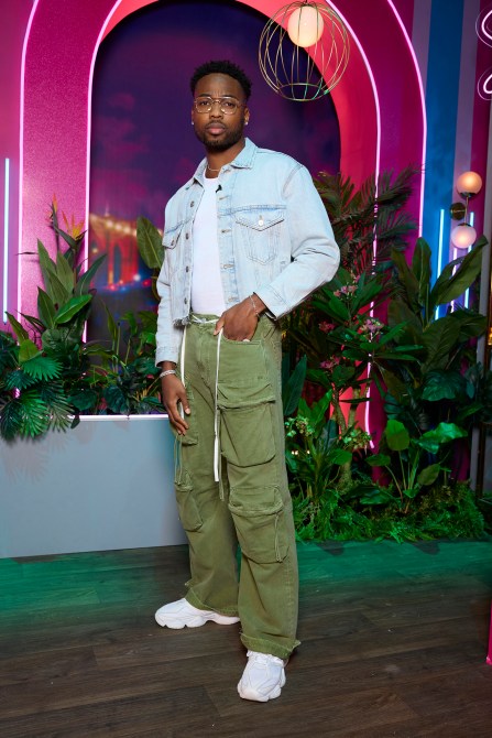 Hakeem on the Love Island USA Season 6 Reunion