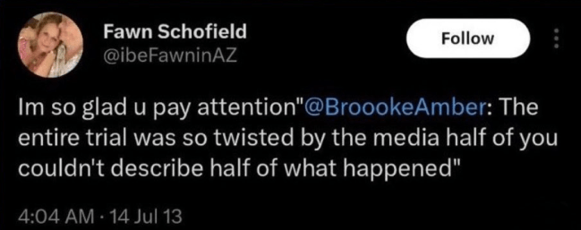 Brooke Schofield's racist tweets