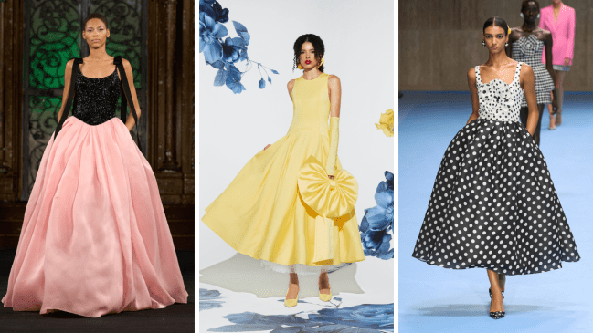 naeem khan, alice + olivia, carolina herrera spring/summer 2025 runways