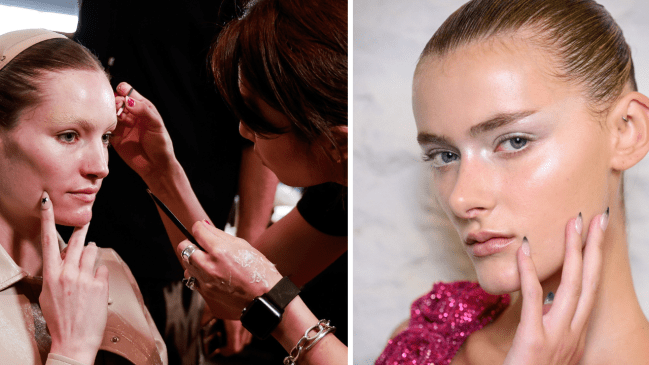 christian cowan, naeem khan backstage spring/summer 2025