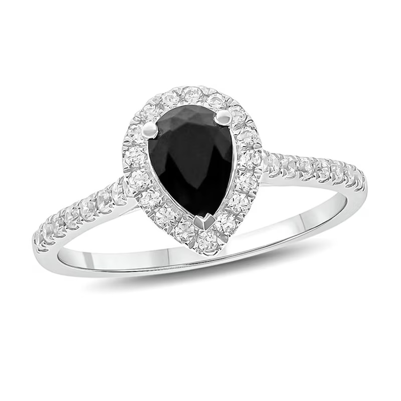 27 Black Wedding Rings Perfect for October Brides