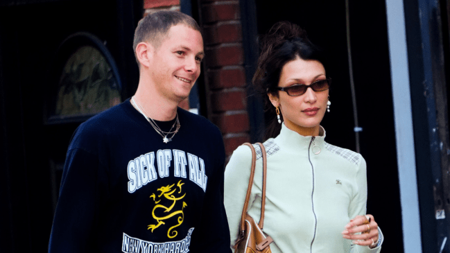 Marc Kalman and Bella Hadid