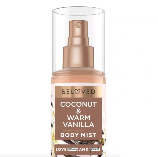Beloved Coconut & Warm Vanilla Body Mist 8oz