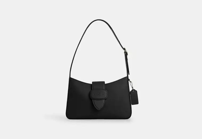 COACH Eliza Shoulder Bag With Zipper Closure