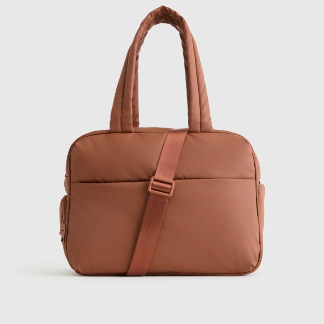 Water Repellent Puff Duffle Bag