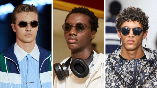 casablanca, mihara yasuhuro, white mountaineering sunglasses on the spring/summer 2025 runways