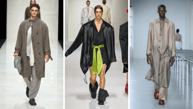 giorgio armani, taak, sean seun spring/summer 2025 runways