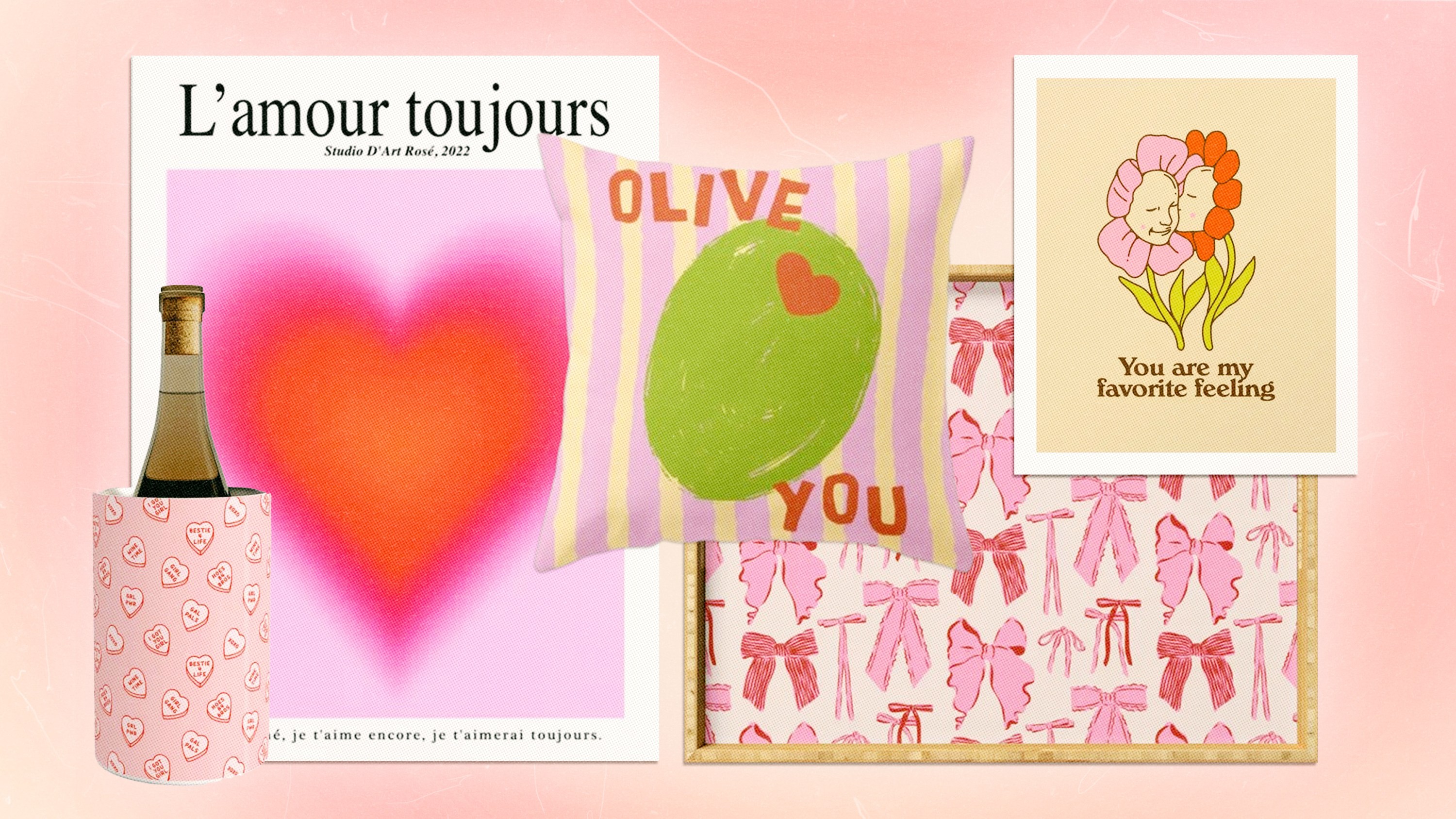 Budget-friendly Valentine's Day decorations from Society6